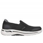 حذاء سكيتشرز جو ووك ارتش فيت روبست كمفورت للرجال لون أسود - Skechers Men's GO WALK Arch Fit - Robust Comfort Shoes