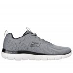 حذاء سكيتشرز سميتس سبورت للرجال لون رمادي - Skechers Men's Summits Sport Shoes