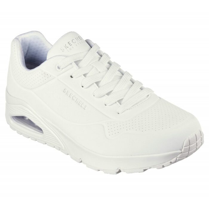 10325010_67db820e29be9 حذاء سكيتشرز أونو – ستاند اون اير للرجال لون أبيض - Skechers Men's Uno - Stand on Air Shoes - الصورة 1