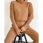 ⁦ترينج ستاتي ربيعي لون بني⁩ - الصورة ⁦2⁩