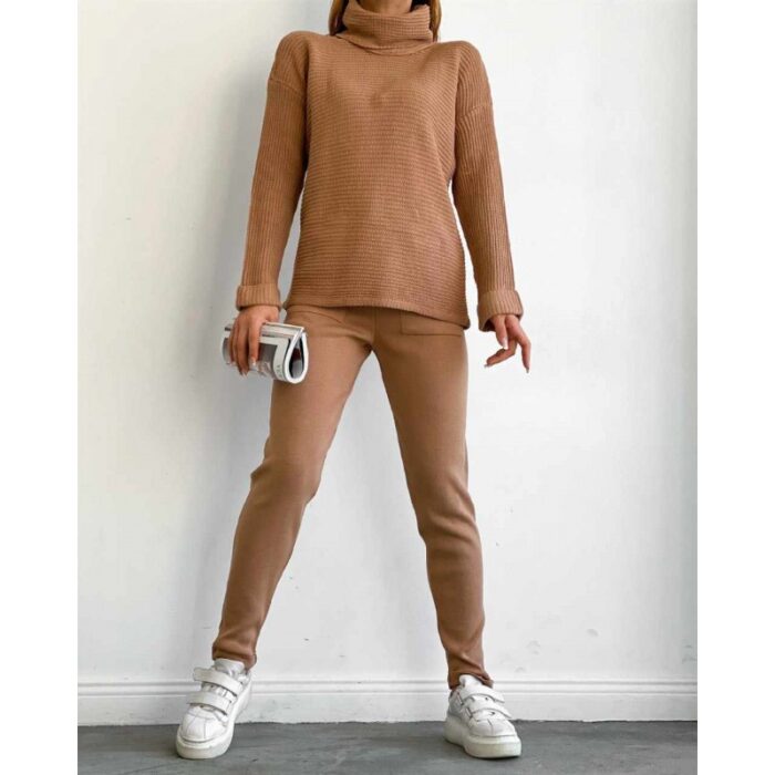 ⁦ترينج ستاتي ربيعي لون بني⁩ - الصورة ⁦4⁩