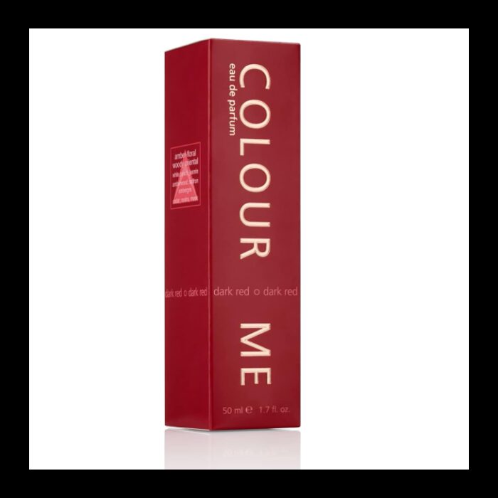 ⁦عطر كولور مي دارك ريد من ميلتون لويد للجنسين سعة 50 مل - Colour Me Dark Red EDP By Milton Lloyd For Unisex 50 ML⁩ - الصورة ⁦2⁩