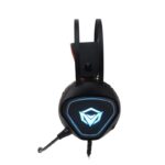 ⁦سماعة رأس سلكية من ميشن لون اسود-Meetion Backlit Gaming Headset with Mic - MT-HP020⁩ - الصورة ⁦6⁩