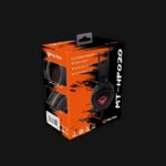 ⁦سماعة رأس سلكية من ميشن لون اسود-Meetion Backlit Gaming Headset with Mic - MT-HP020⁩ - الصورة ⁦8⁩