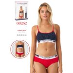 ⁦ملابس داخلية لون نسائية كحلي وأحمر⁩ - الصورة ⁦2⁩