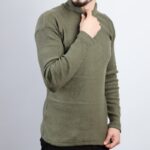 ⁦بلوزة شبابية جولف قطن زيتي⁩ - الصورة ⁦3⁩