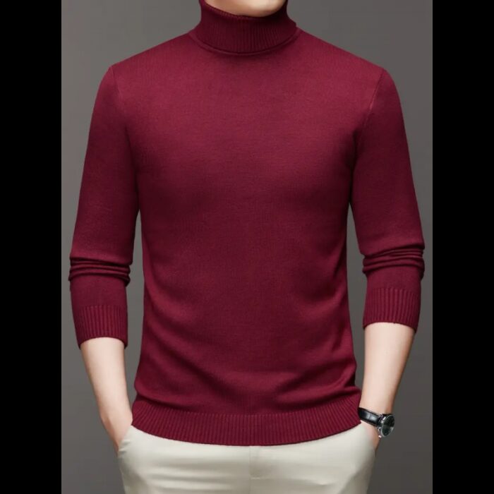 10325342_67db82f926a1b بلوزة شبابية جولف قطن خمري - الصورة 1