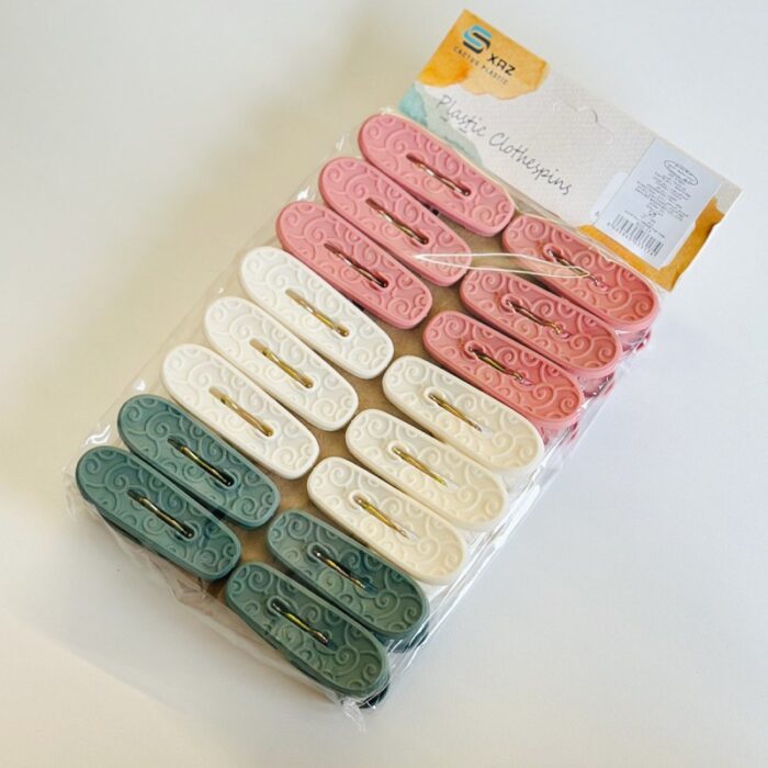 ⁦طقم ملاقط غسيل بلاستيك⁩ - الصورة ⁦3⁩