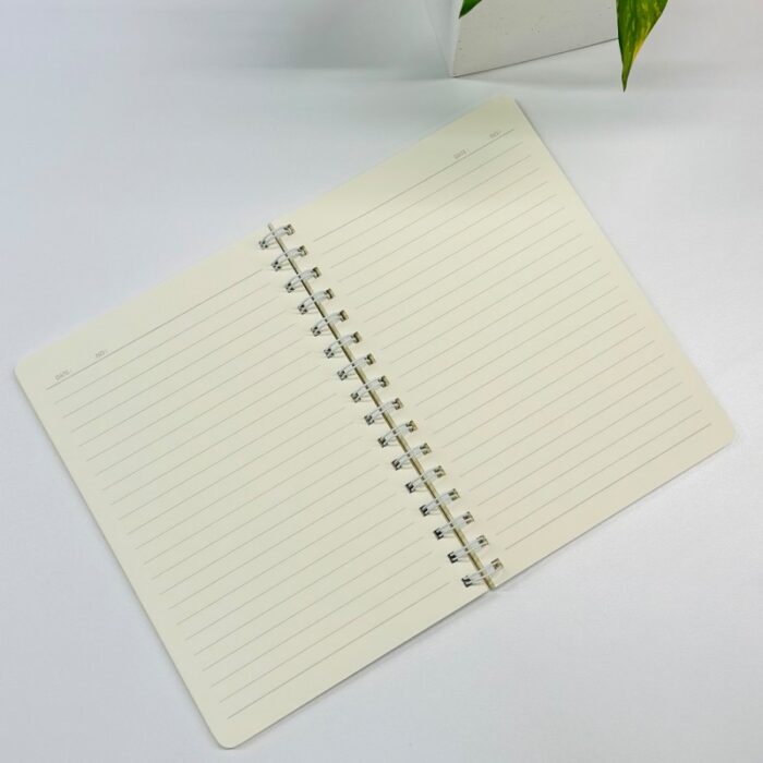⁦دفتر نوت سلك أزرق فاتح⁩ - الصورة ⁦2⁩