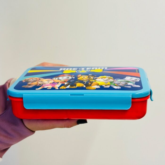 ⁦حافظة طعام ديزني مقسمة - ONE TEAM⁩ - الصورة ⁦3⁩