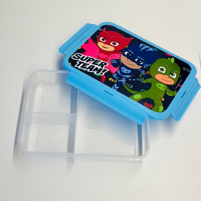⁦حافظة طعام ديزني مقسمة - SUPER TEAM⁩ - الصورة ⁦2⁩