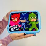 ⁦حافظة طعام ديزني مقسمة - SUPER TEAM⁩ - الصورة ⁦3⁩