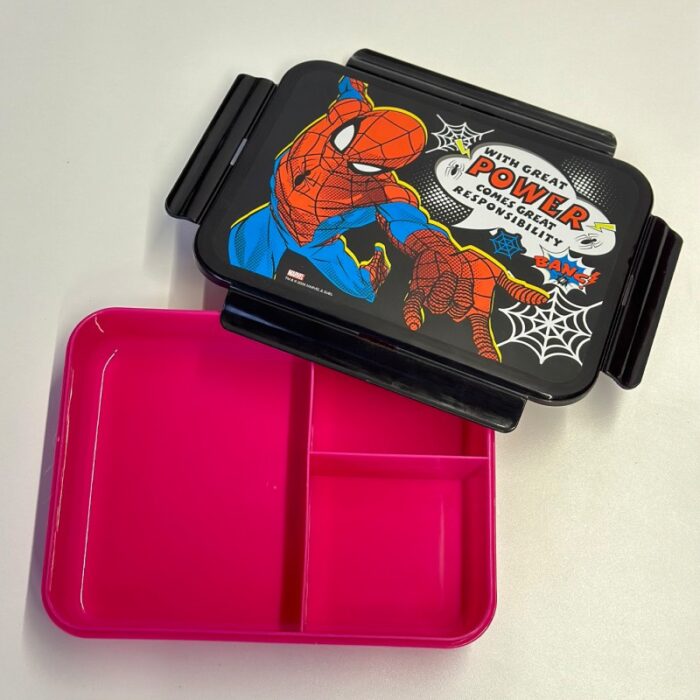 ⁦حافظة طعام ديزني مقسمة - POWER⁩ - الصورة ⁦2⁩