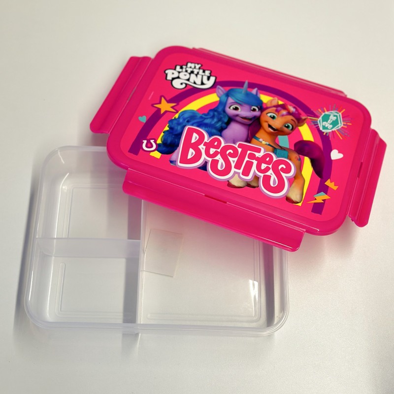⁦حافظة طعام ديزني مقسمة - BESTIES⁩ - الصورة ⁦1⁩