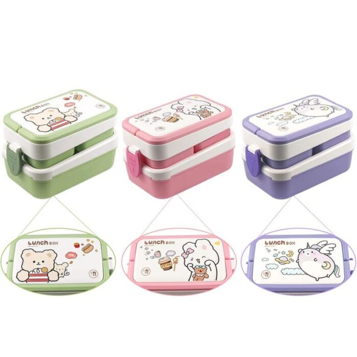 ⁦حافظة طعام طبقات - لون بنفسجي⁩ - الصورة ⁦4⁩