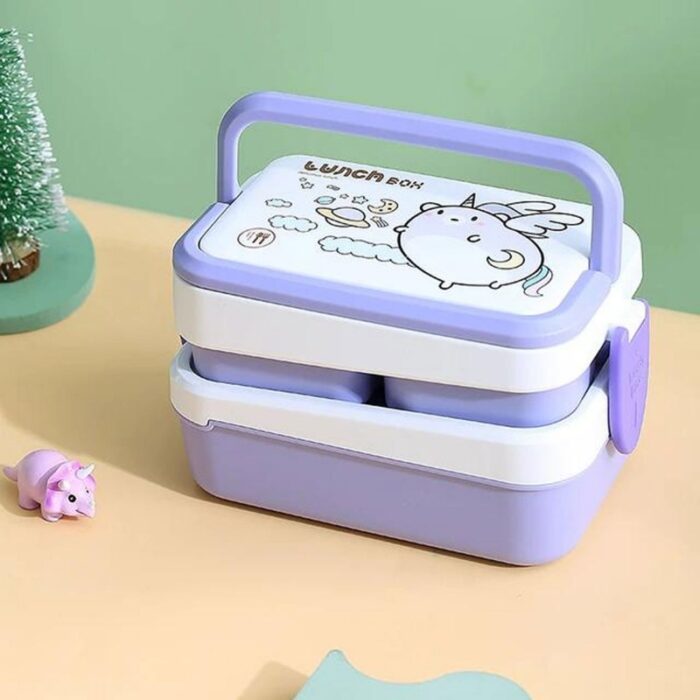 ⁦حافظة طعام طبقات - لون بنفسجي⁩ - الصورة ⁦6⁩