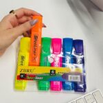 ⁦قلم تعليم هايلايتر طقم 1/6⁩ - الصورة ⁦3⁩