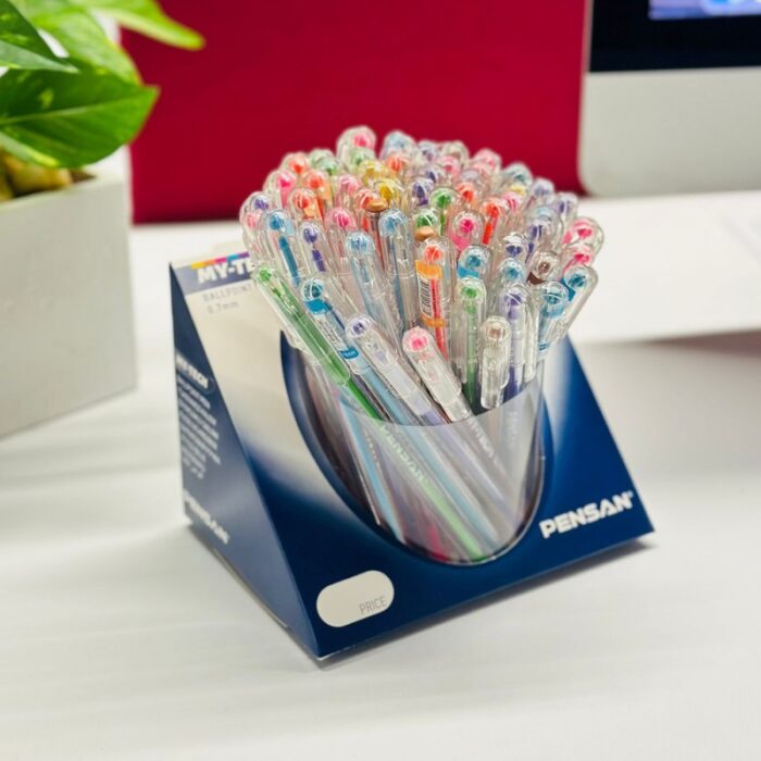 ⁦أقلام حبر جاف ملون بنسان my tech 1/60⁩ - الصورة ⁦2⁩