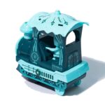 ⁦لعبة قطار مع دخان حجم صغير لون أزرق⁩ - الصورة ⁦2⁩