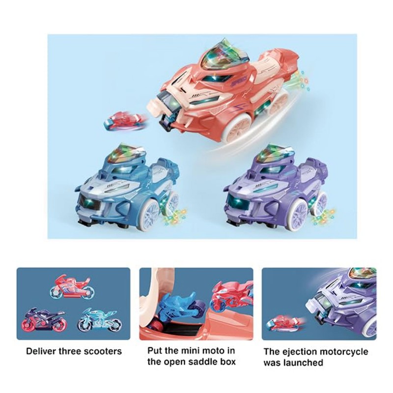 ⁦لعبة قارب يضرب دراجات لون أحمر⁩ - الصورة ⁦1⁩