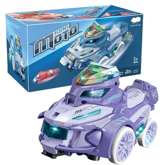 ⁦لعبة قارب يضرب دراجات لون بنفسجي⁩ - الصورة ⁦2⁩