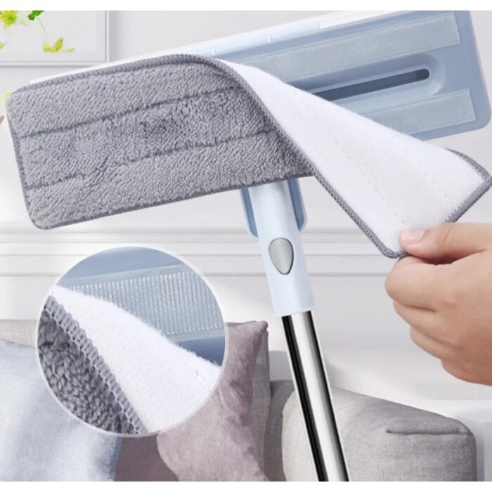 ⁦ممسحة مع قشاطة بيد طويلة للشباك والسقف والسيارة⁩ - الصورة ⁦3⁩