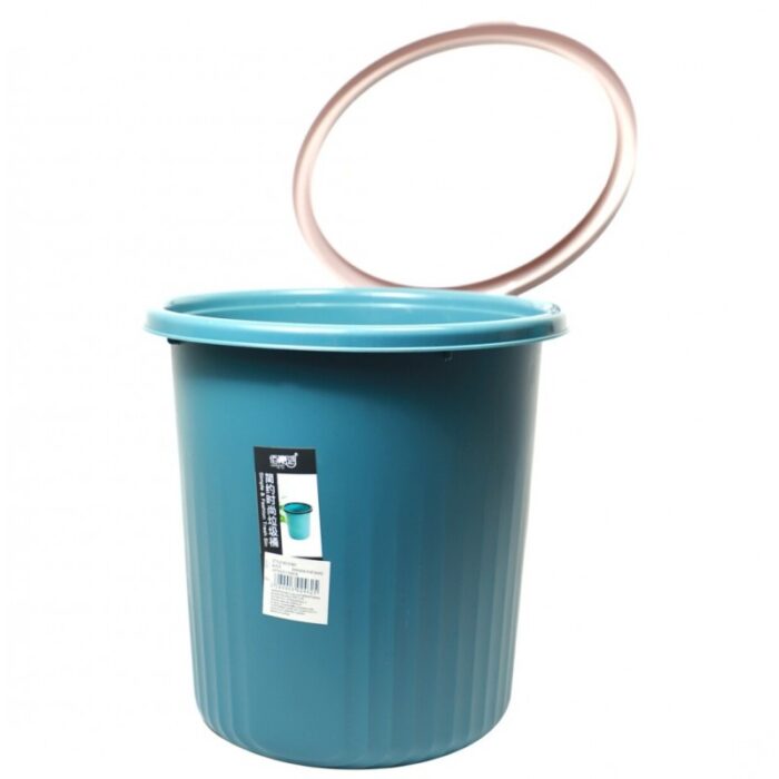 ⁦سلة مهملات مع حلقة لتثبيت الكيس⁩ - الصورة ⁦2⁩