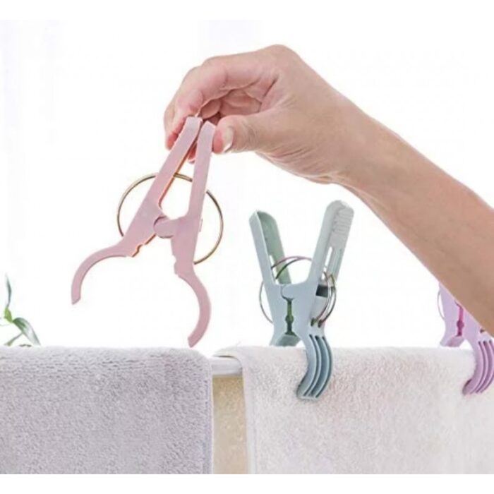 ⁦طقم 6 ملاقط كبار للحرامات⁩ - الصورة ⁦2⁩