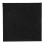 ⁦بلاط سجاد قابل للتقشير واللصق متعدد الاستعمالات أسود حجم 60*60سم⁩ - الصورة ⁦3⁩