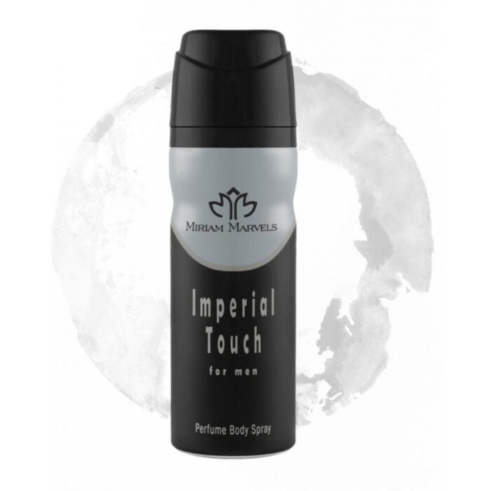 10325672_67db8403c4a27 بخاخ معطر للجسم امبريكال تش من مريام مارفلز للرجال حجم 200 مل – IMPERIAL TOUCH Body Spray by Miriam Marvels for Men 200Ml - الصورة 1