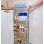 ⁦ستاند أكرليك أربع طبقات مستطيل مع عجال⁩ - الصورة ⁦3⁩