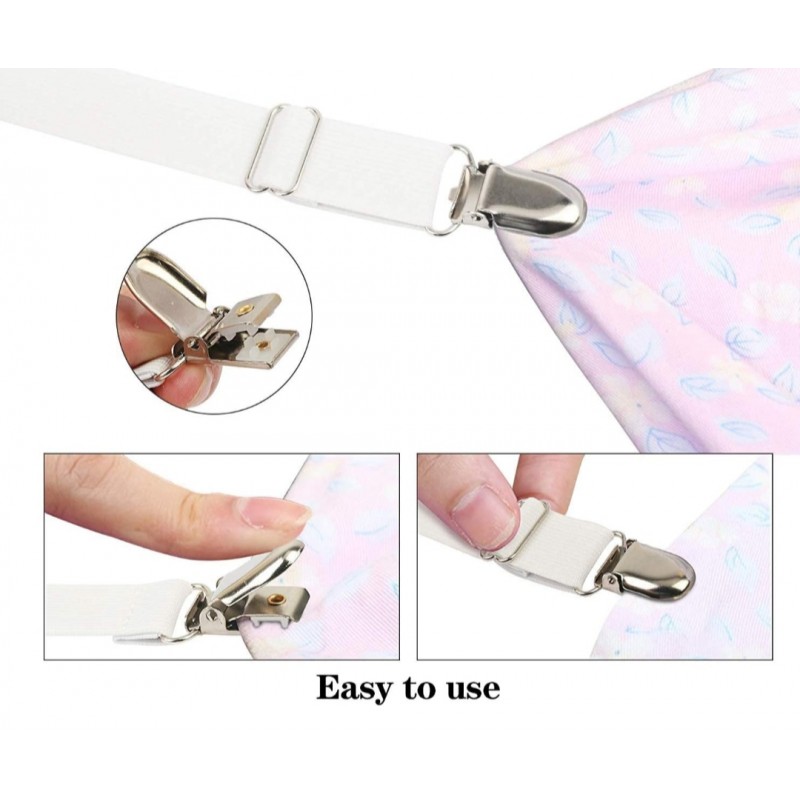 ⁦طقم 4 مرابط لتثبيت المفارش⁩ - الصورة ⁦1⁩