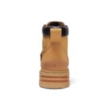 ⁦Fashion Men's High-top Leather Boots - حذاء جلد شتوي بكعب عالي للرجال لون بيج⁩ - الصورة ⁦7⁩