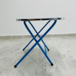 ⁦طاولة مع كرسي للأطفال لون أزرق بتصميم قطار⁩ - الصورة ⁦4⁩