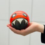 ⁦كرة اسنفجية قطر 10 سم بتصميم شكل سمايل مختلفة⁩ - الصورة ⁦5⁩