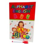 ⁦دفتر تعليم الأطفال الحروف الهجائية الانجليزية مع قلم وممحاة⁩ - الصورة ⁦2⁩