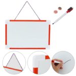 ⁦لوح منغاطيسي مع قلم صغير قابل للمحو حجم 20×30 سم لون أحمر⁩ - الصورة ⁦4⁩