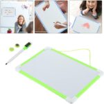 ⁦لوح منغاطيسي مع قلم صغير قابل للمحو حجم 20×30 سم لون أخضر⁩ - الصورة ⁦4⁩