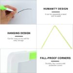 ⁦لوح منغاطيسي مع قلم صغير قابل للمحو حجم 20×30 سم لون أخضر⁩ - الصورة ⁦5⁩