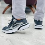 ⁦Rock Star Men's Model 102 Shoes - حذاء روك ستار موديل 102 للرجال لون رمادي⁩ - الصورة ⁦2⁩