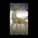 غزال ذهبي حجم كبير