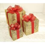 ⁦طقم 3 هدايا زينة غير مضيء⁩ - الصورة ⁦3⁩