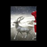 ⁦غزال بلاستيك فضي/ برونزي⁩ - الصورة ⁦2⁩