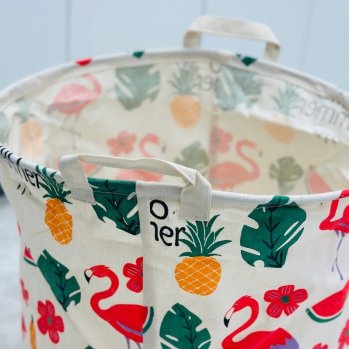 ⁦سلة قماش للغسيل والألعاب⁩ - الصورة ⁦6⁩