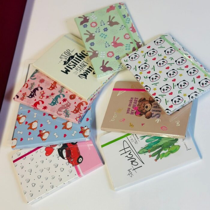 ⁦دفتر ملاحظات غلاف كرتون مقوى بتصميم جميل⁩ - الصورة ⁦15⁩