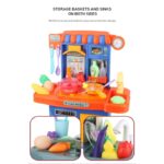 ⁦لعبة المطبخ للأطفال (33) قطعة لون أزرق-Play House Spray Kitchen – 33 PCS⁩ - الصورة ⁦4⁩