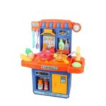 ⁦لعبة المطبخ للأطفال (33) قطعة لون أزرق-Play House Spray Kitchen – 33 PCS⁩ - الصورة ⁦5⁩
