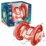 ⁦لعبة السيارة المتحركة بدرجة 360 مع أضواء وصوت لون أحمر⁩ - الصورة ⁦8⁩