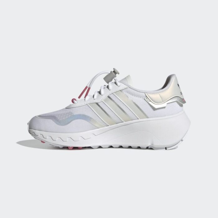 ⁦adidas Womens' Choigo Shoes - White- حذاء اديداس شيجو للنساء لون أبيض⁩ - الصورة ⁦8⁩