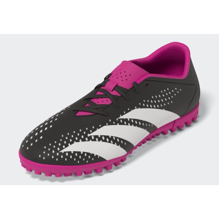 ⁦adidas Unisex Predator Accuracy.4 Turf Boots- حذاء اديداس بريداتور اكيورسي 4 للجنسين لون أسود⁩ - الصورة ⁦2⁩